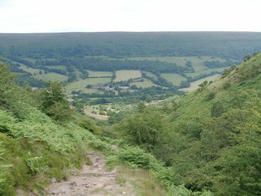 Vale of Ewyas, Black Mountains, Brecknockshire, Wales