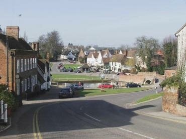 View of Finchingfield, Essex, England