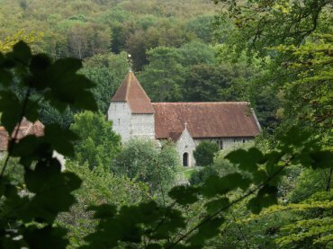 West Dean Church, Friston Forest, Sussex, England