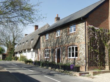 View of Great Bardfield, Essex, England