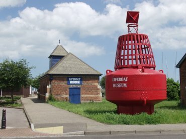 View of the Lifeboat Museum, Harwich, Essex, England