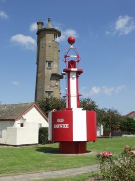 View of the High Lighthouse, Harwich, Essex, England