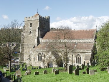 All Saints Church, Old Town, Hastings, Sussex, England, Great Britain