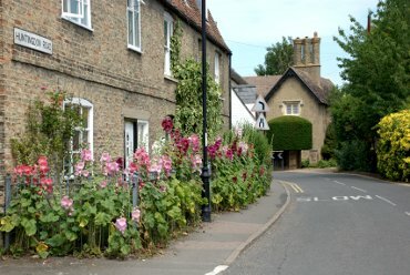Scene showing the village of Houghton, Huntingdonshire (Cambridgeshire), England