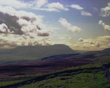 Ingleborough from the Pennine Way, Yorkshire Dales, North Yorkshire, England