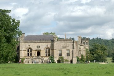 View of Lacock Abbey, Lacock, Wiltshire (Wilts), England
