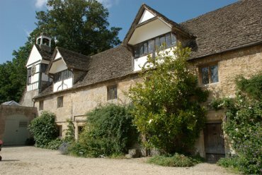 Photograph of the Tudor Courtyard, Lacock Abbey, Wiltshire (Wilts), England