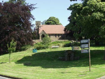 Photograph of Lealholm village church, North Yorkshire, England
