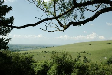 Malling Hill, Lewes, Sussex, England