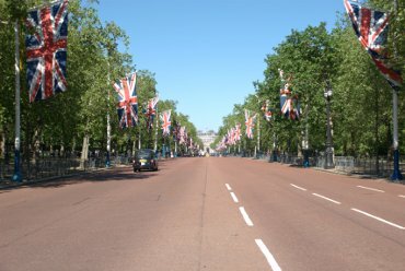 Photograph of  the Mall, London, England
