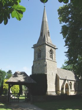 St. Mary's Church, Lower Slaughter, Gloucestershire, England