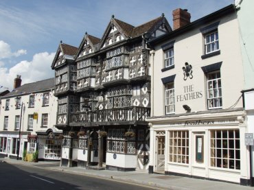 The Feathers Hotel, Ludlow, Shropshire, England