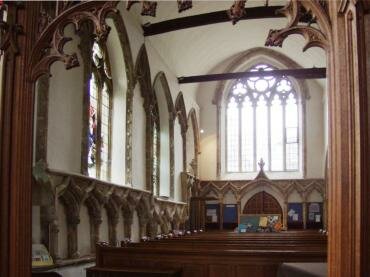 Picture of the South Aisle, All Saints Church, Maldon, Essex, England