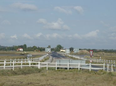Photos - the road to Mersea Island, Essex, England