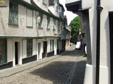 Photograph of Elm Hill, Norwich, Norfolk, England