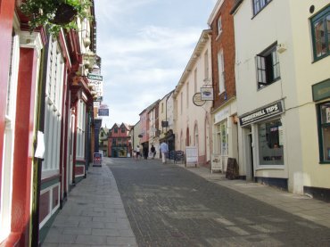 View of Timberhill, Norwich, Norfolk, England