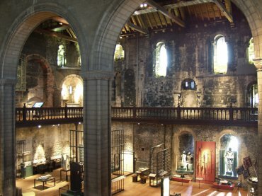 View inside the Castle Keep, Norwich, Norfolk, England