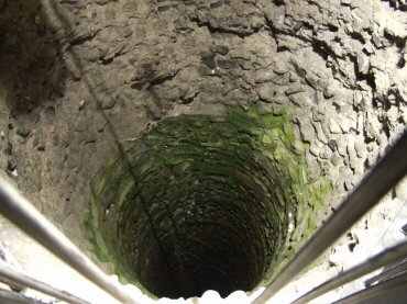 Photograph of the original well, Norwich Castle, Norwich, Norfolk, England