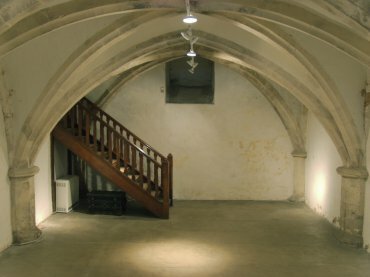 Photograph of the undercroft, strangers hall, Norwich, Norfolk, England