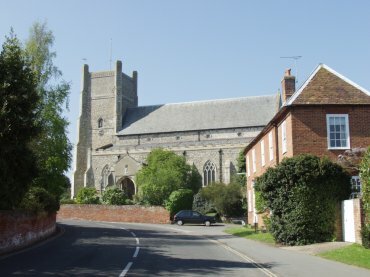 Photograph of St. Bartholemew's Church, Woodbridge, Suffolk, England, Great Britain