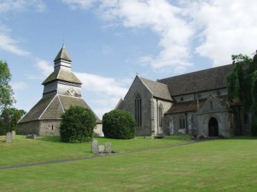 The Church of St. Mary, Eardisland, Herefordshire, England