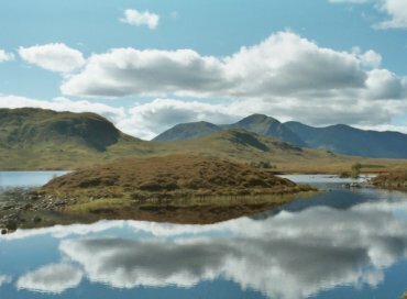 Scene showing Rannoch Moor