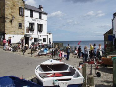 Photograph of Robin Hood's Bay village, North Yorkshire, Great Britain