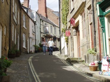 Photograph of Robin Hood's Bay village, North Yorkshire, England