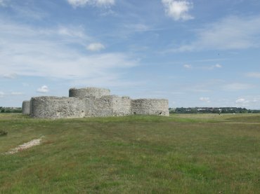 View of Camber Castle, Rye, Sussex, England, Great Britain