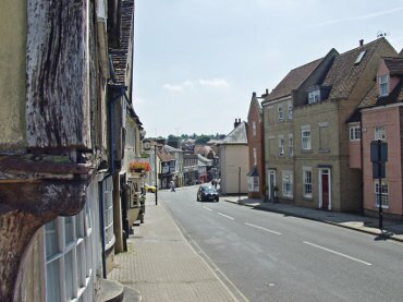 View of High Street, Saffron Walden, Essex