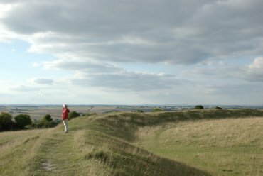 Photograph of Figsbury Ring, Salisbury, Wiltshire (Wilts), England
