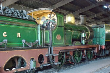 A locomotive, Bluebell Line, Sheffield Park, Sussex, England