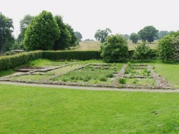 View of a 2nd Century Roman Town House, St. Albans, Hertfordshire, England