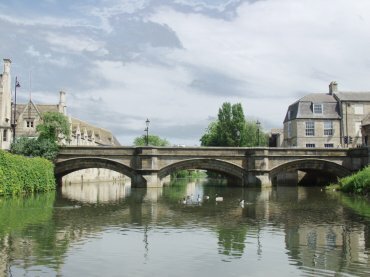 The Town Bridge, Stamford, Lincolnshire, England