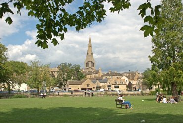 View of Stamford Meadows, Stamford, Lincolnshireshire, England