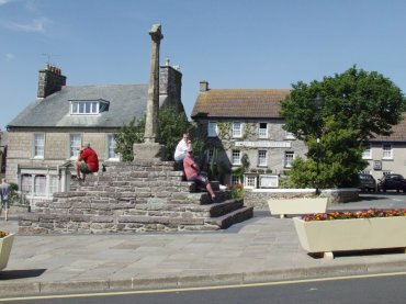 The Old Cross, St. David's, Pembrokeshire, Wales