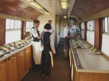 Kitchen coach, Cathedrals Express, Steam Dreams