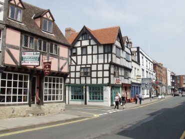 Church Street, Tewkesbury, Gloucestershire, England