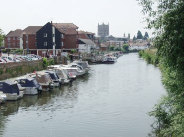 The Mill Avon, Tewkesbury, Gloucestershire, England