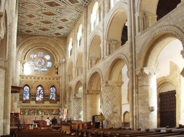 Photograph of the Nave, Waltham Abbey Church, Waltham Abbey, Essex, England