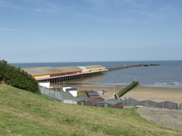 The pier from the cliff top, Walton-on-the-Naze, Essex, 