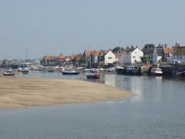 View of the Quayside, Wells-next-the-Sea, Norfolk, England
