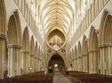 The Nave, Wells Cathedral, Somerset, England