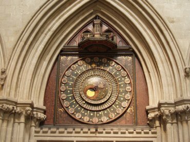 The Wells Clock, Wells Cathedral, Somerset, England