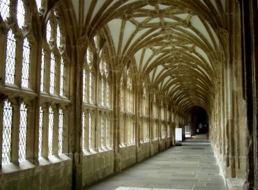 The Cloisters, Wells Cathedral, Somerset, England
