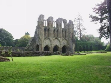 13th Century Wenlock Priory, Much Wenlock, Shropshire, England