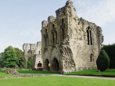 13th Century Wenlock Priory, Much Wenlock, Shropshire, England