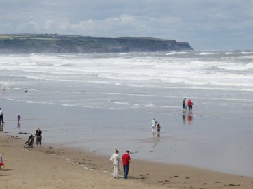 Photograph of Whitby Beach, North Yorkshire, Great Britain
