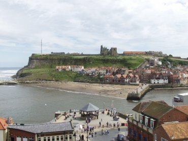 View of East Whitby, North Yorkshire, England