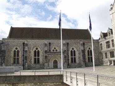 Photograph of Winchester Castle Great Hall, Winchester, Hampshire (Hants), England